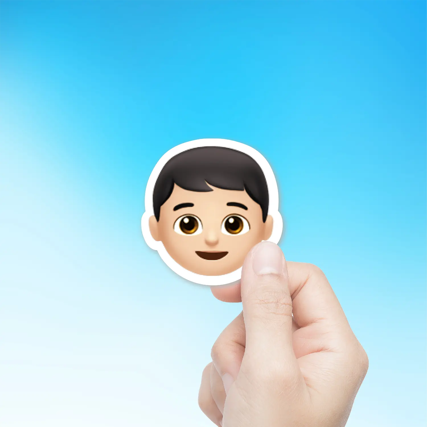 Boy Light Skin 👦🏻 2-Inch Die-Cut Emoji Sticker. Printed in the USA. Get  yours HERE! – EmojiStickers.com