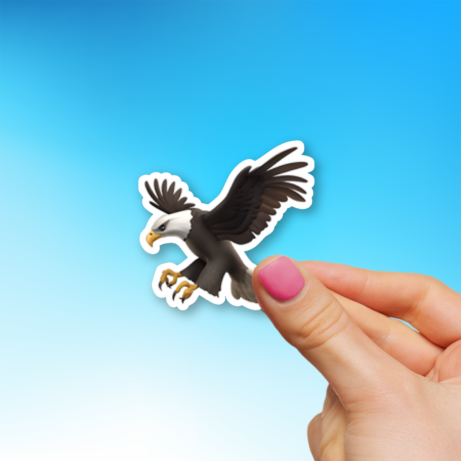 🦅 Eagle Emoji Sticker - Die-Cut, Multiple Sizes – EmojiStickers.com 🦅 Eagle Emoji Sticker - Die-Cut, Multiple Sizes – EmojiStickers.com