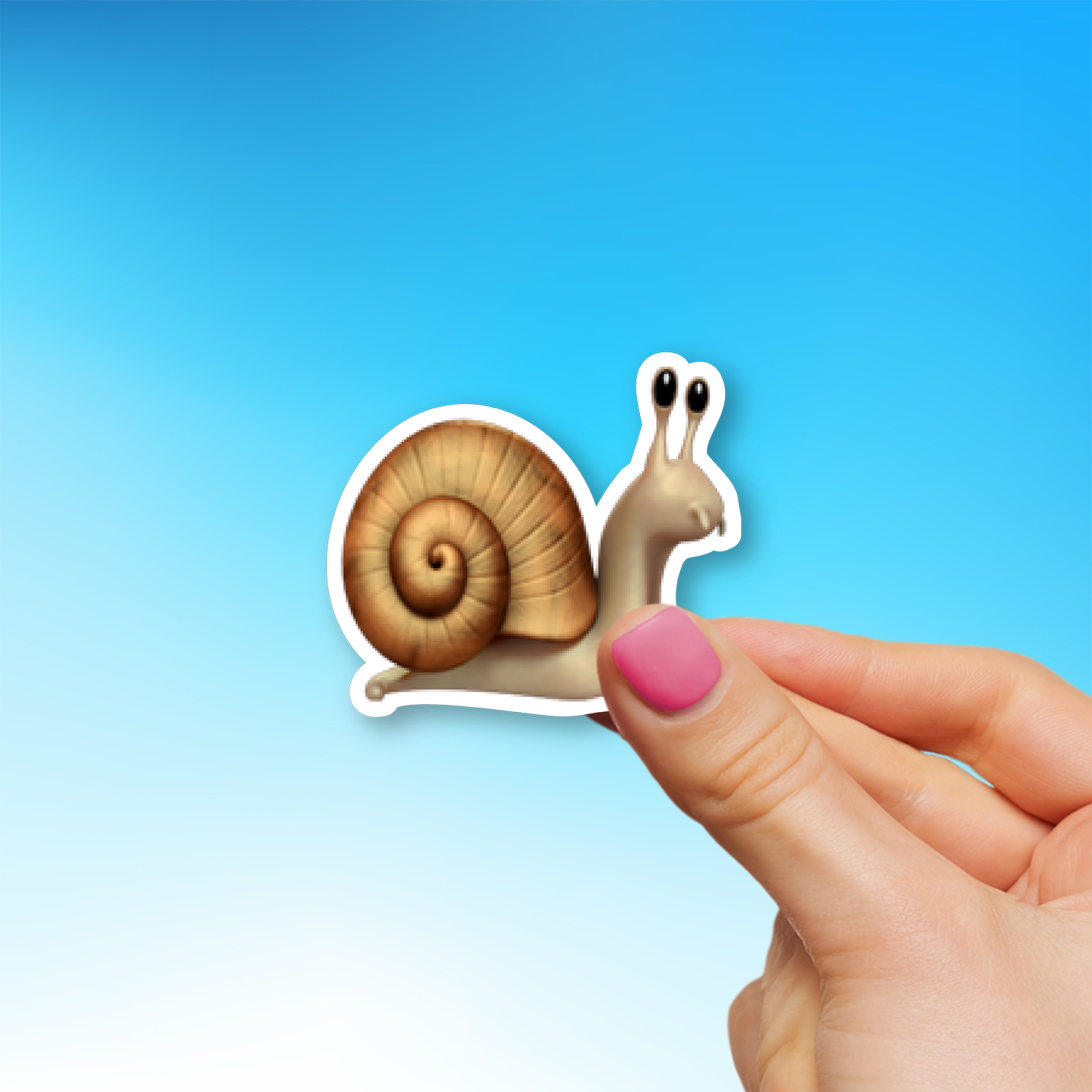  Snail Emoji Sticker Die Cut Multiple Sizes EmojiStickers