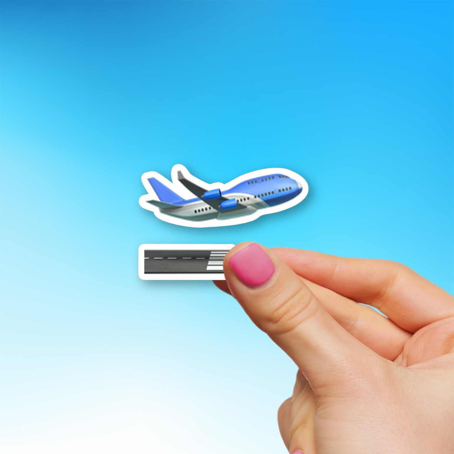 π« Airplane Departure Emoji Sticker - Die-Cut, Multiple Sizes ...