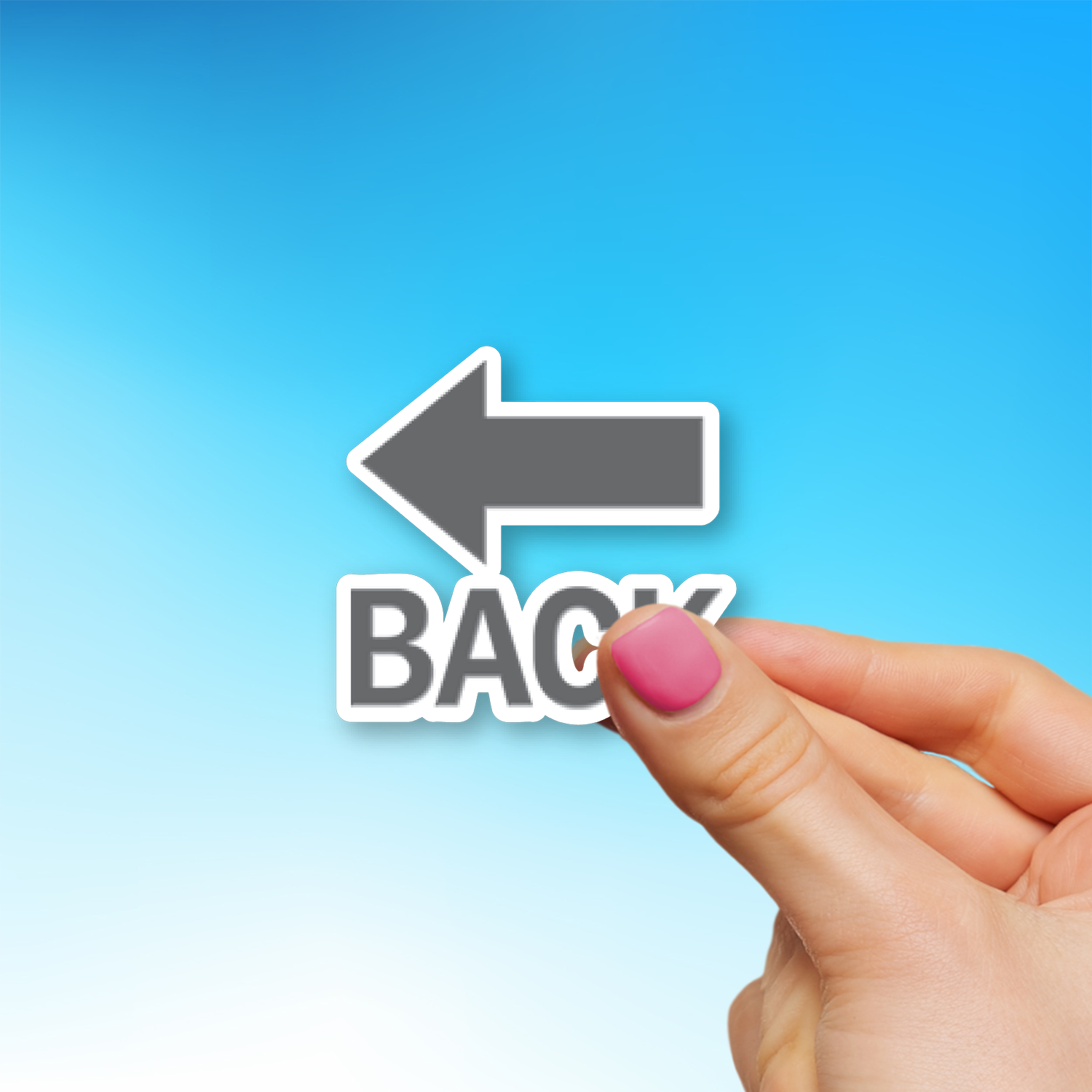 π Back Arrow Emoji Sticker - Die-Cut, Multiple Sizes β EmojiStickers.com