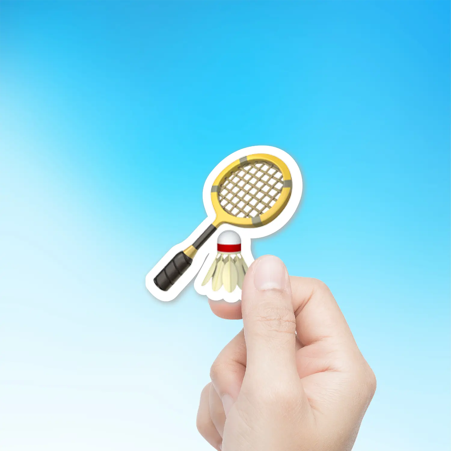 Badminton Racquet And Shuttlecock