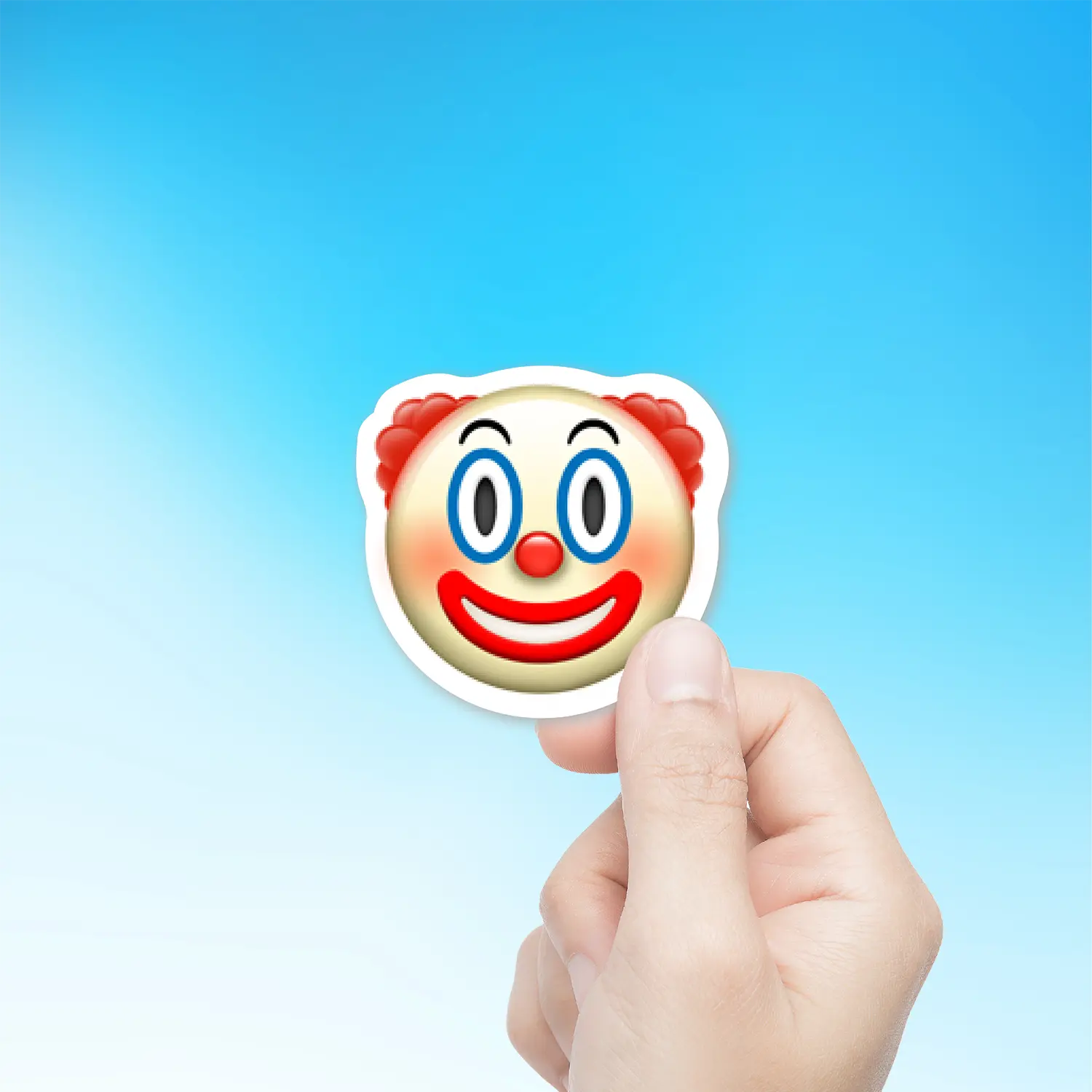 Clown Face Medium Light Skin