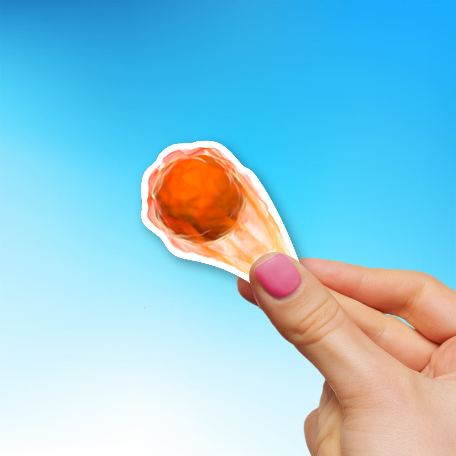 ☄️ Comet Emoji Sticker - Die-Cut, Multiple Sizes – EmojiStickers.com