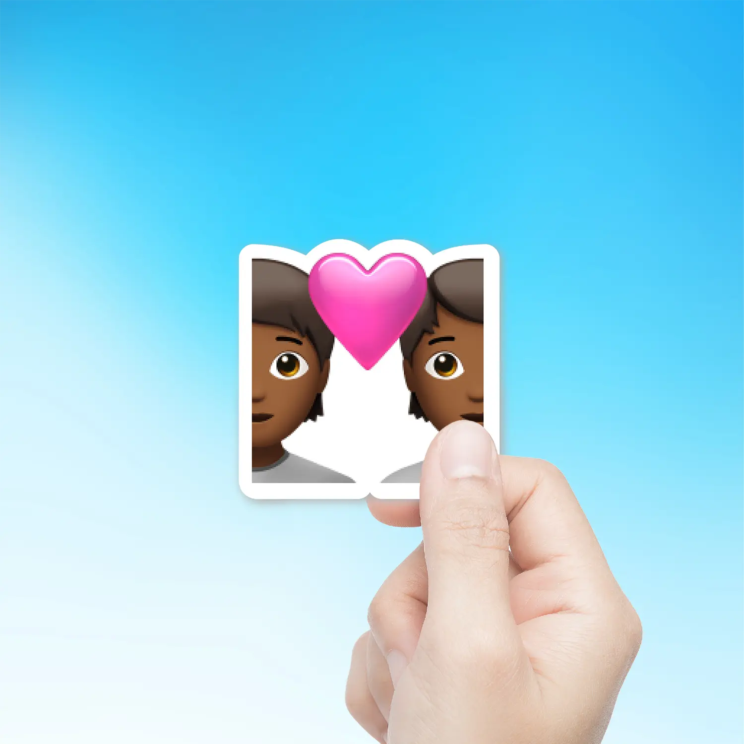 Couple With Heart Medium Dark Skin