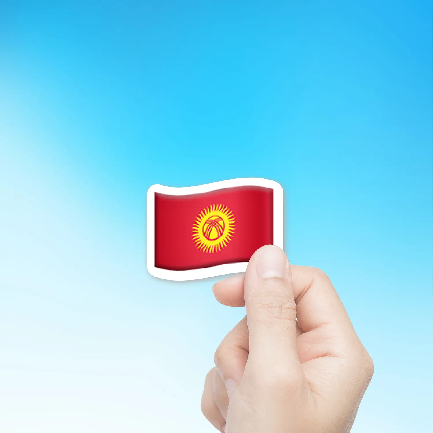 Flag Of Kyrgyzstan