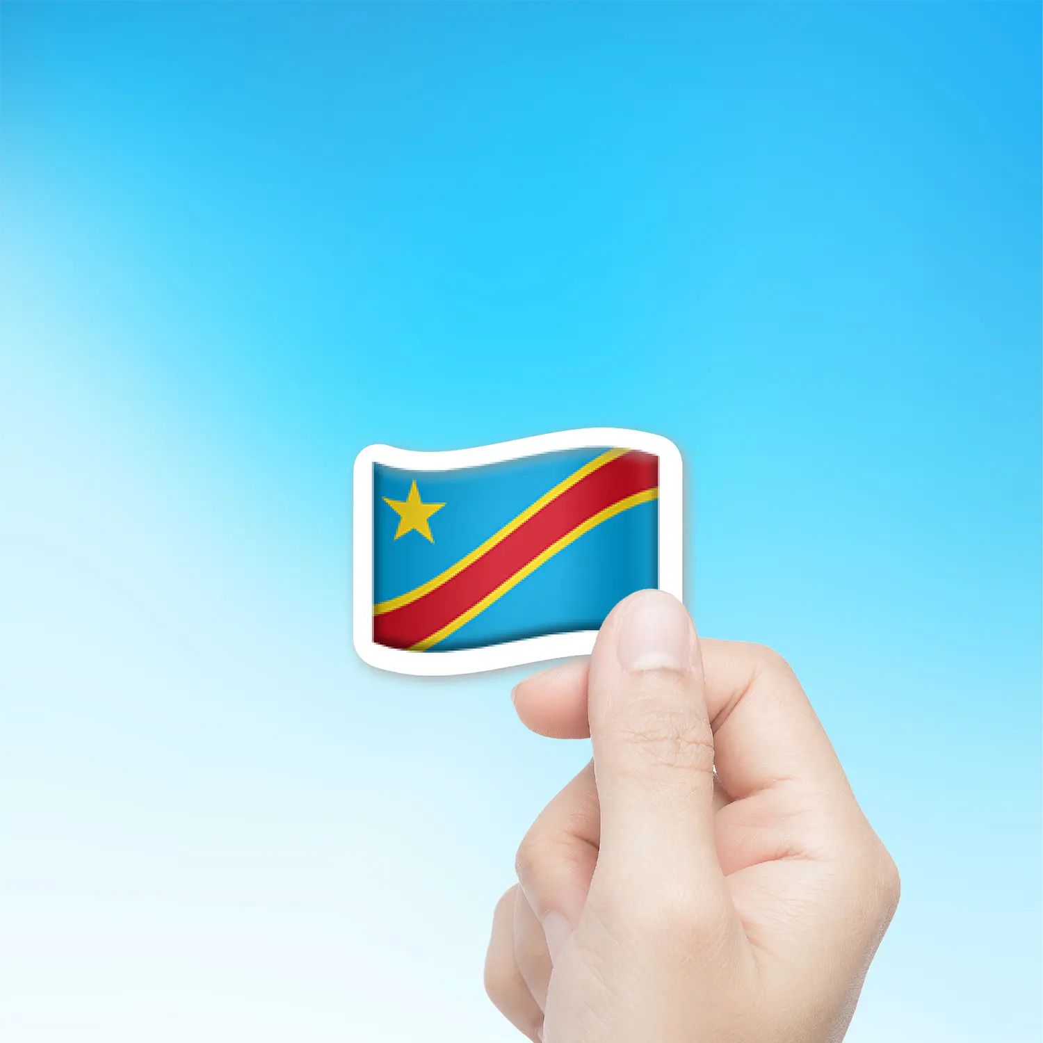 Flag Of The Democratic Republic Of The Congo