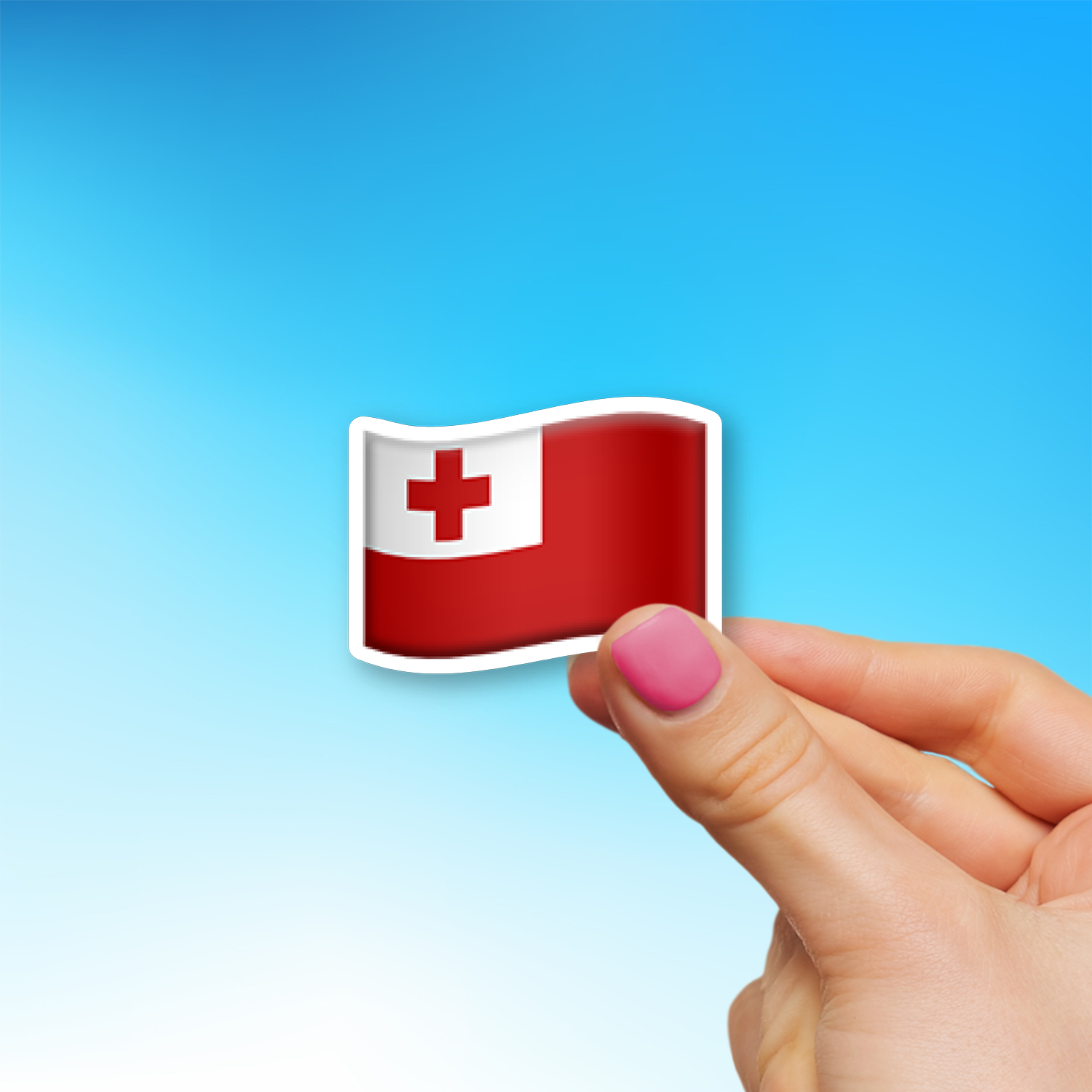 Tonga Sticker 🇹🇴 Flag: Tonga Emoji Sticker - Die-Cut, Multiple Sizes – EmojiStickers.com