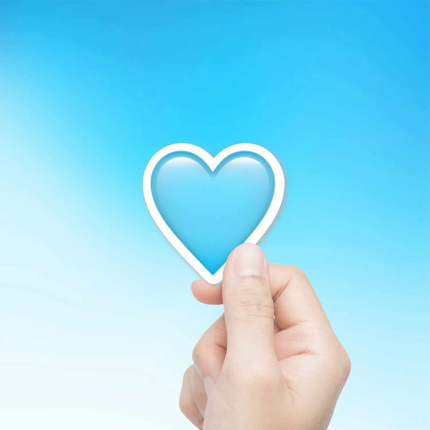 Light Blue Heart