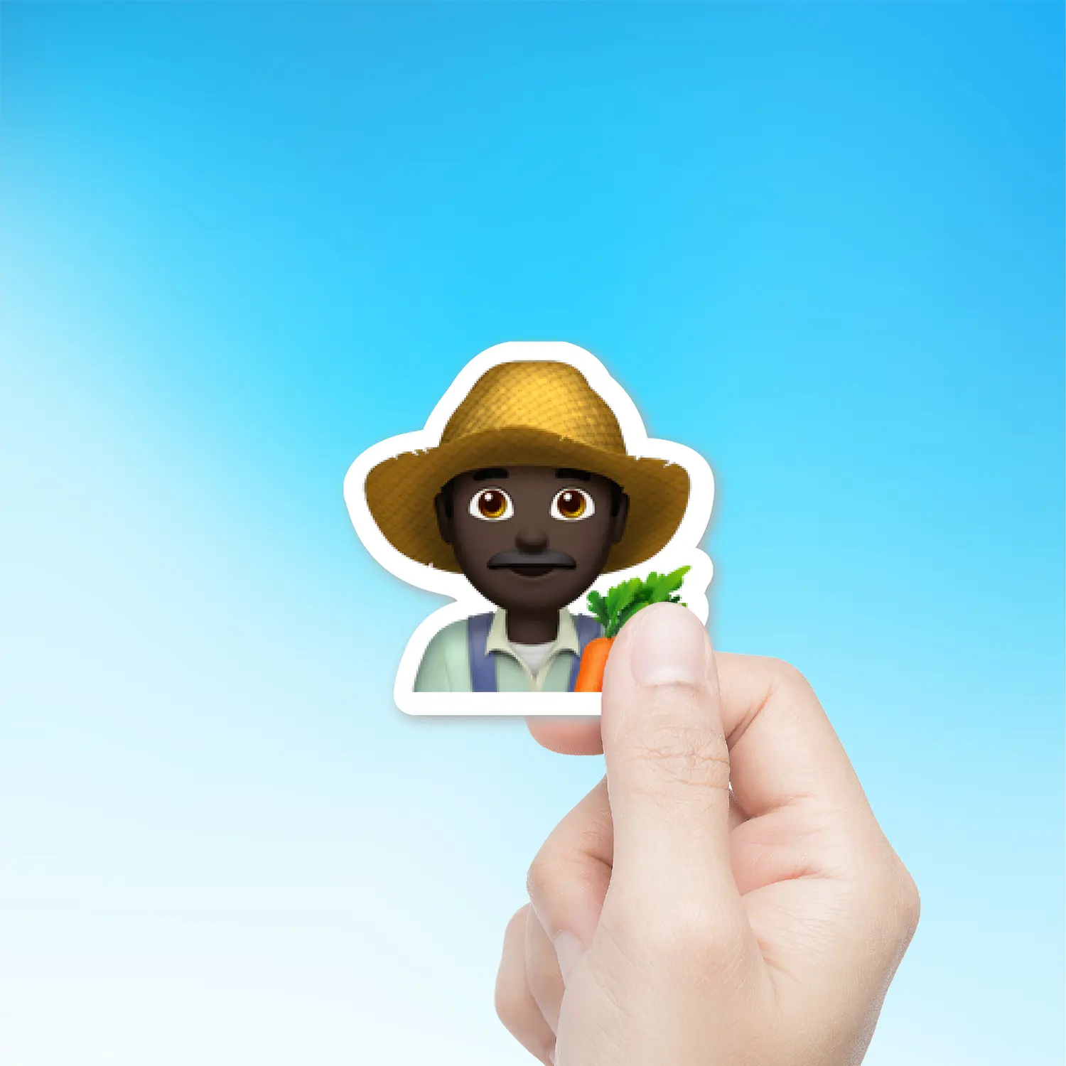 Man Farmer Dark Skin