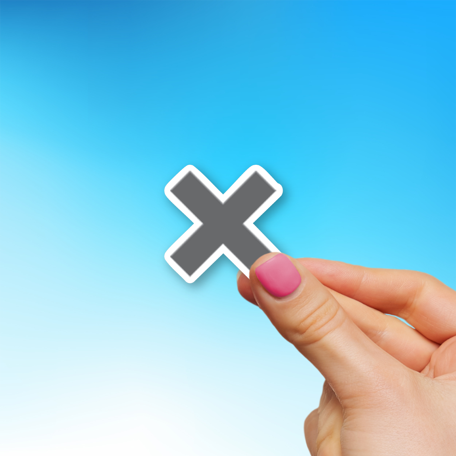 ️ Multiply Emoji Sticker - Die-Cut, Multiple Sizes – EmojiStickers.com