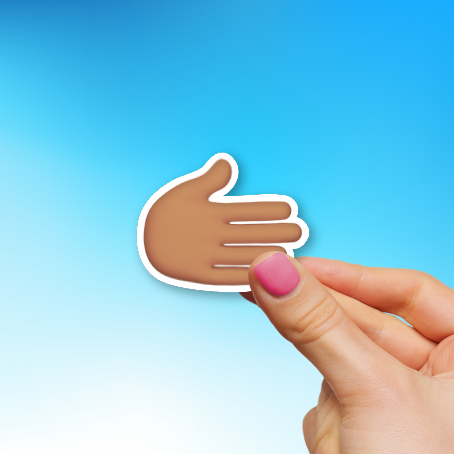 Rightwards Hand: Medium Skin Tone 🫱🏽