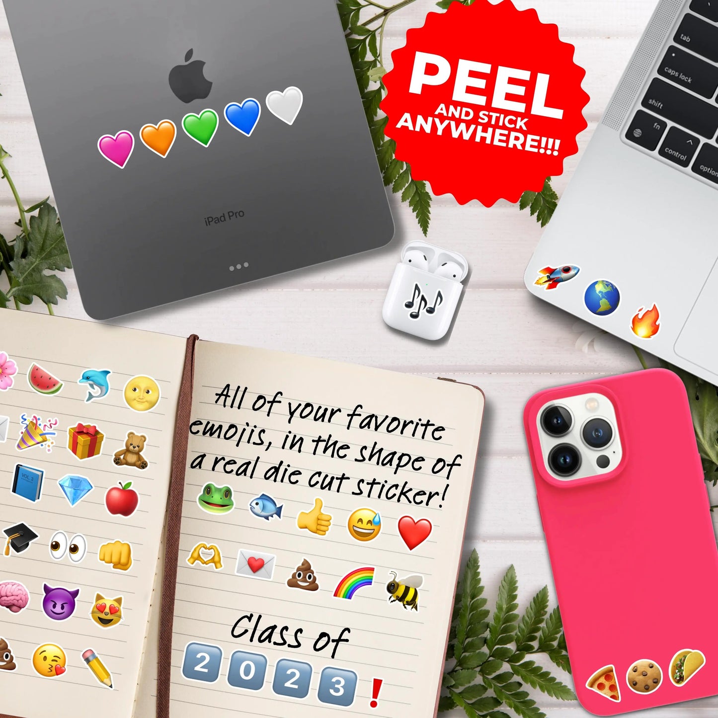 iPhone Emoji Sticker Pack 1750 Die Cut Emojis from